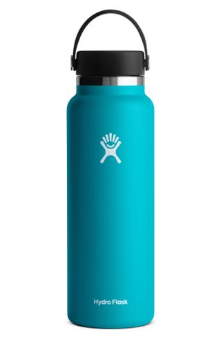 Hydro Flask + 40-Ounce Wide Mouth Cap Water Bottle
