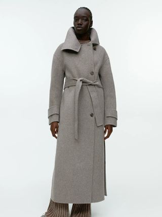 Arket + Double-Face Wool Coat