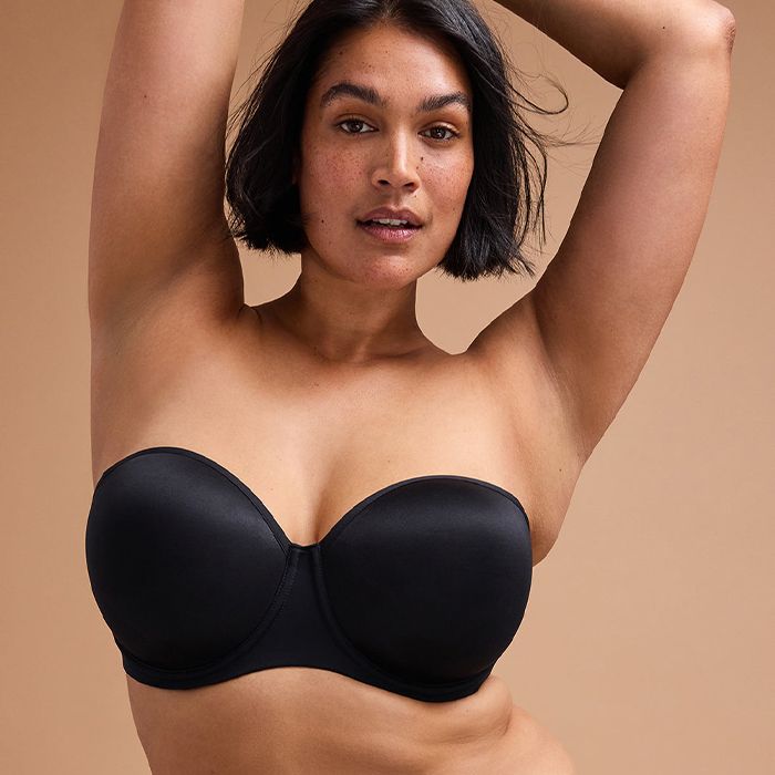 Soma Enbliss Wireless Stay Put Multi-way Strapless Bra In Party