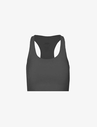 Girlfriend Collective + Paloma ribbed stretch-woven sports bra