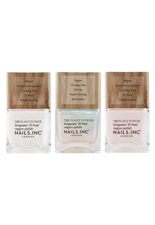 Nails. Inc + White Out 3-Piece Nail Polish Set