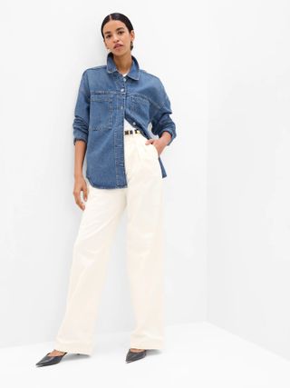 Gap + IDenim Utility Shirt