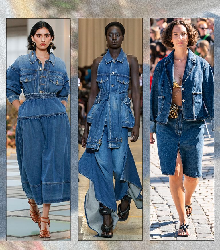 2023 Denim Trends Fashion People Will Wear That Aren't Jeans | Who What ...