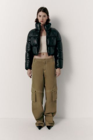 Zara + Full Length Cargo Pants