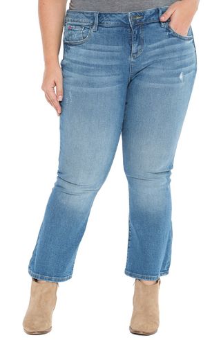 Slink Jeans + Crop Flare Jeans