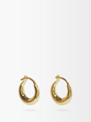 Sophie Buhai + Tiny Essentials 18kt Gold-Vermeil Hoop Earrings