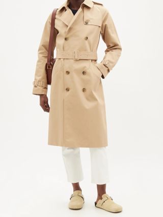 A.P.C. + Greta Cotton-Twill Trench Coat