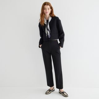 J.Crew + Kate Straight-Leg Pant in Four-Season Stretch