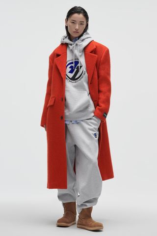 Zara + Adererror Wool Blend Oversized Coat