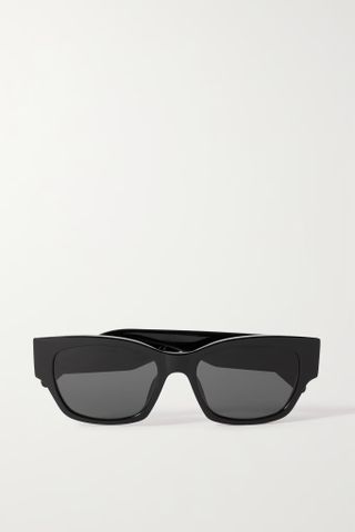 Celine Eyewear + Square-Frame Acetate Sunglasses