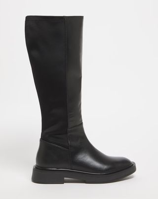 Simply Be + Tarra Stretch Back Knee High Wide Fit Boots