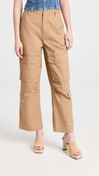 English Factory + Wide Leg Pocket Cargo Pants