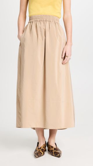 Tibi + Nylon Pull On Full Skirt