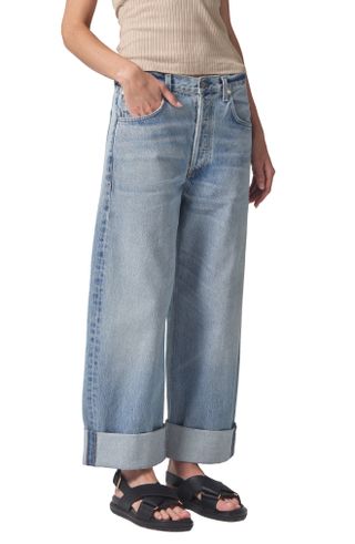 Citizens of Humanity + Ayla High Waist Baggy Wide Leg Jeans
