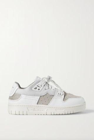 Acne Studios + Leather, Suede and Nubuck Sneakers