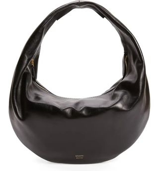 Khaite + Medium Olivia Patent Leather Hobo Bag