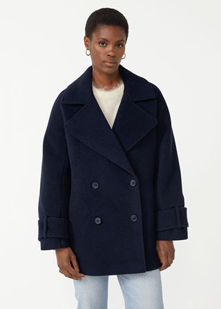 & Other Stories + Relaxed Pea Coat