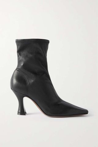 Neous + Ran Stretch-Leather Ankle Boots