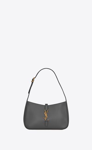 Saint Laurent + Le 5 à 7 Hobo Bag in Smooth Leather