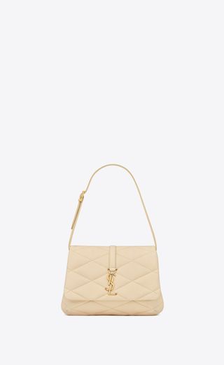 Saint Laurent + Le 57 Hobo Bag in Quilted Suede