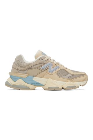 New Balance + Taupe 9060 Sneakers
