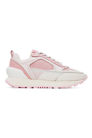 Balmain + Pink Racer Sneakers