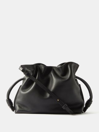 Loewe + Flamenco Mini Leather Clutch Bag