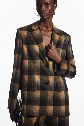 COS + Single-Breasted Wool Blazer