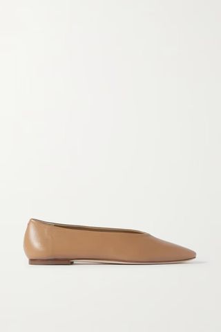 Aeyde + Kirsten Leather Ballet Flats