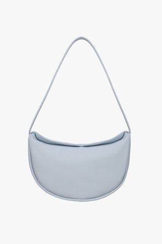 Zara + Half-Moon Leather Crossbody Bag