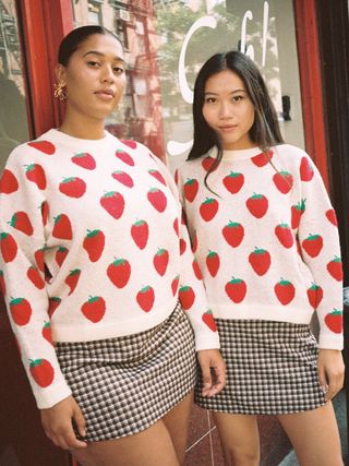 Lisa Says Gah + Ella Sweater in Strawberries