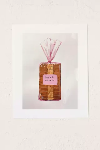 Lindsey Cherek Waller + Bread Winner Art Print