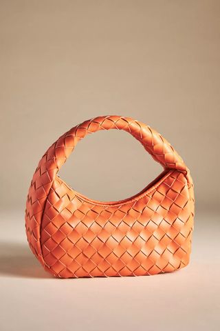 Anthropologie + The Inez Woven Faux Leather Bag