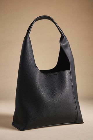 Anthropologie + Faux Leather Oversized Bag