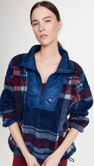 Adidas by Stella McCartney + Fleece Jaquard Winter Jacket