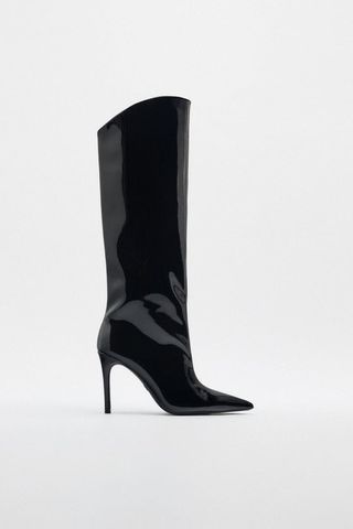 Zara + High Heeled Boots