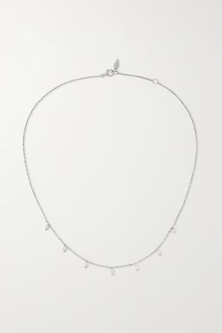 Piaget + Sunlight 18-Karat White Gold Diamond Necklace
