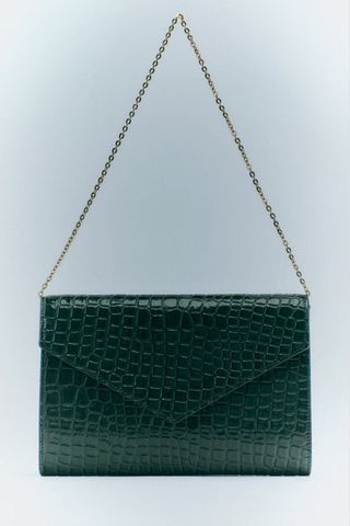 Zara + Mock Croc Bag
