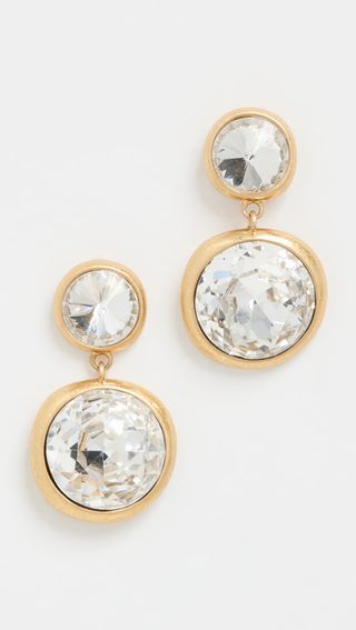 Roxanne Assoulin + Crystal Drop Earrings