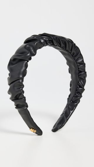Lele Sadoughi + Faux Leather Kelly Headband