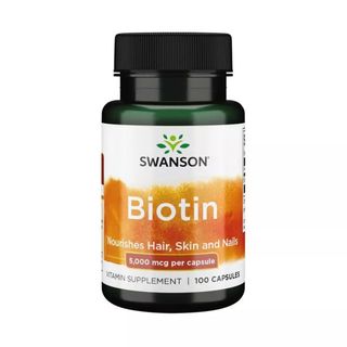 Swanson Health Products + Vitamin B Biotin 5,000 MCG