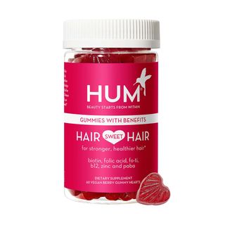 Hum Nutrition + Hair Sweet Hair Growth Vegan Gummies With Biotin and Folic Acid