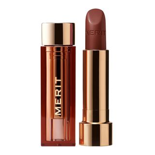 Merit + Signature Lip Lightweight Lipstick in L'Avenue