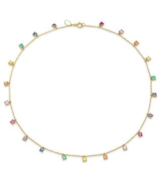 Eriness + Infinite Rainbow Charm Necklace