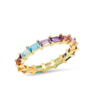 Eriness + Rainbow Baguette Ring