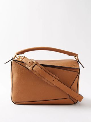 Loewe + Puzzle Leather Crossbody Bag