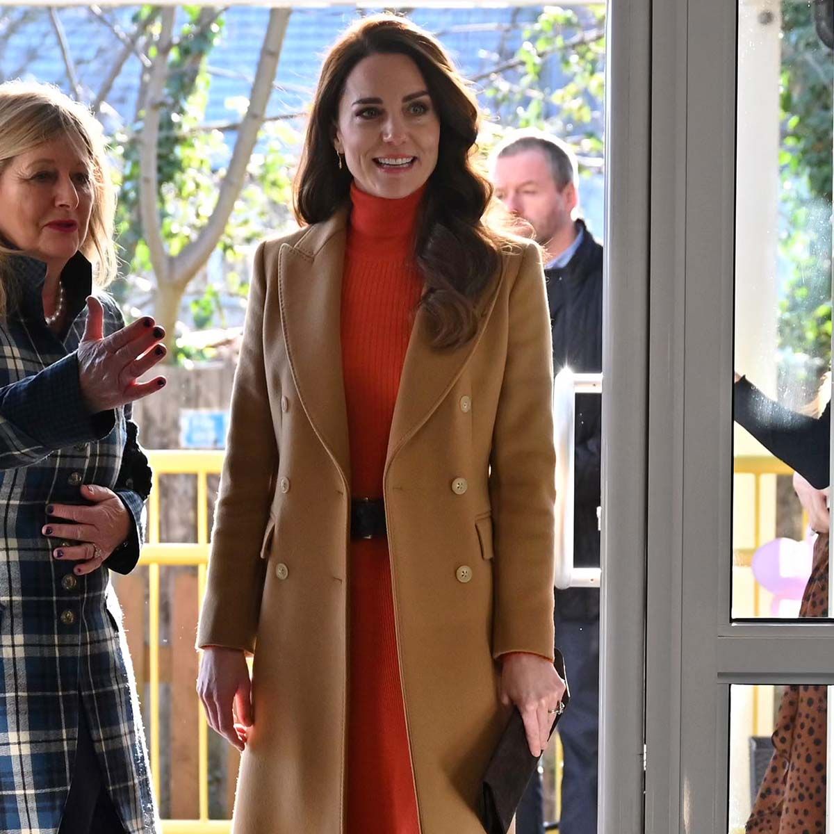 Kate Middleton Wore a Camel Coat From Zara