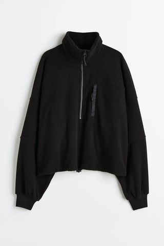 H&M + Fleece Sports Top