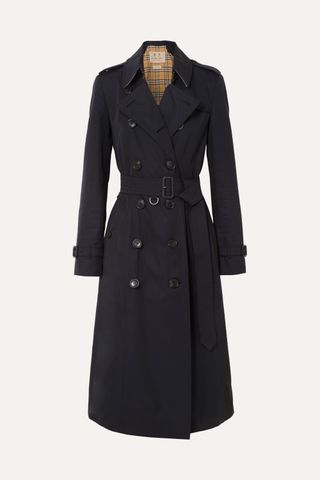 2. Burberry + The Chelsea Long Cotton-Gabardine Trench Coat