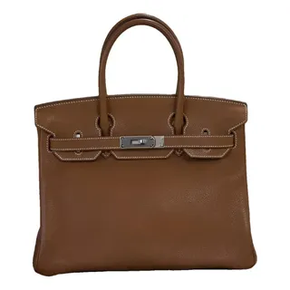 27. Hermès + Birkin 30 Leather Handbag
